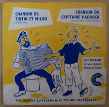 Occasion, TINTIN ET MILOU HADDOCK Guy Revaldy 1959 BO Film Disque 45T Vinyl Casterman d'occasion  Paris III