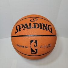 Bola de basquete oficial Spalding 2006 Cross Traxxion NBA jogo couro usada, usado comprar usado  Enviando para Brazil