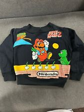 Vintage Raro Super Mario Bros 2 Nes Nintendo Moletom Suéter Camisa Tamanho Infantil, usado comprar usado  Enviando para Brazil