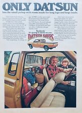 Datsun Li'l 1977 habitación interior para piernas largas - anuncio de revista segunda mano  Embacar hacia Mexico