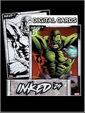 Topps Marvel Collect Inked '24 S2 Hulk Tilt + B & W ⭐Tarjeta digital segunda mano  Embacar hacia Argentina