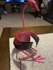 Porta-vinho de metal flamingo rosa escultura arte pássaro comprar usado  Enviando para Brazil