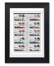 FORMULA ONE 2022 ALL DRIVERS CARS SIGNED POSTER PRINT PHOTO AUTOGRAPH GIFT F1 for sale  UK