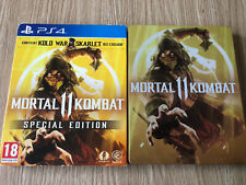 MORTAL KOMBAT 11 SPÉCIAL EDITION STEELBOOK + JEU PLAYSTATION 4 PS4 FRANÇAIS RARE comprar usado  Enviando para Brazil