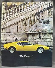 Usado, Pasta folheto de vendas original 1973 Ford DeTomaso Pantera L 73 comprar usado  Enviando para Brazil