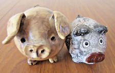 Vintage pottery pig for sale  Shipping to Ireland