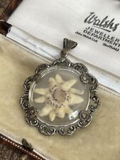 Vintage edelweiss pendant for sale  NOTTINGHAM
