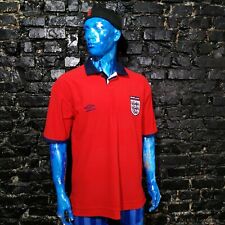 Camiseta de fútbol del equipo de Inglaterra 1999-2001 roja Umbro para hombre talla XL segunda mano  Embacar hacia Argentina
