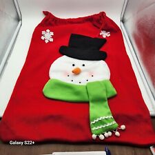 Snowman fleece tote for sale  Cameron