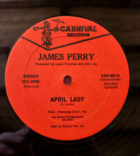 James Perry ‎– 'April Lady' 12" Single 1981 EUA Carnaval Records Disco Funk Muito Bom+ comprar usado  Enviando para Brazil