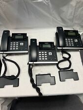 LOTE de 3 telefones desktop Yealink SIP-T42S Gigabit IP com base (suporte) e aparelho comprar usado  Enviando para Brazil