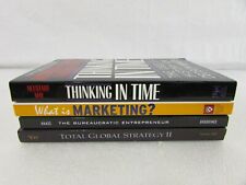 Lote De 4 livros de negócios: Pensando no tempo, Marketing, empresário, Total global comprar usado  Enviando para Brazil