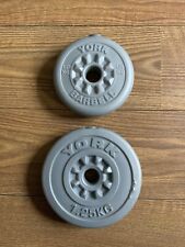 York barbell weights for sale  HORSHAM