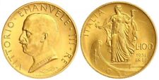 Vittorio Emanuele III 100 lire 1931 oro  usato  Monsummano Terme