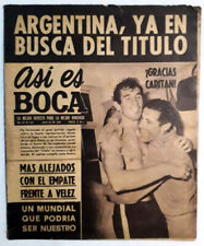 COPA MUNDIAL DE FÚTBOL INGLANDIA 1966 - Argentina vs Alemania - Ratina - Revista Goles segunda mano  Argentina 