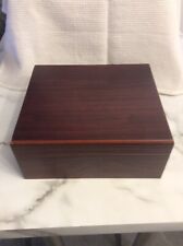 Wooden cigar humidor for sale  CANNOCK