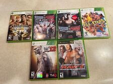 Used, Xbox 360 WWE Wrestling Games Lot Smackdown VS Raw 10 11 Raw 2 All Stars 2k12 for sale  Shipping to South Africa