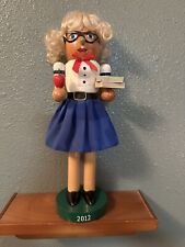 School teacher nutcracker for sale  Katy