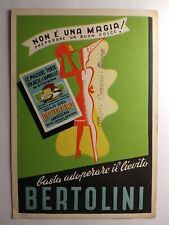 Cartolina pubblicitaria bertol usato  Rimini