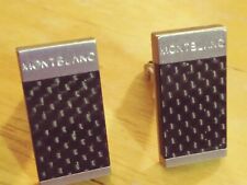 Montblanc cufflinks steel for sale  Sunnyvale