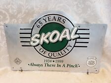 Vintage skoal sign for sale  Riverside