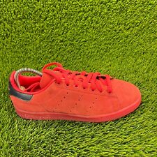 Tênis de corrida Adidas Stan Smith masculino tamanho 8 vermelho atlético S80032 comprar usado  Enviando para Brazil
