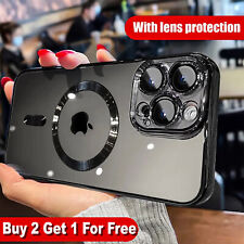 Shockproof Mag Safe TPU Case For iPhone 15 14 Pro Max 13 12 11 Camera Lens Cover for sale  Shipping to South Africa