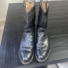 Justin black leather for sale  Lake Worth