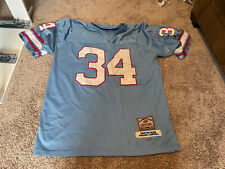Sewn Stitched Earl Campbell Blue Houston Oilers Titans Jersey -  3XL for sale  Rosedale