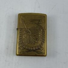 Vintage 2001 Zippo Indian Chief Head Lighter in Case for sale  Lynchburg