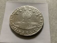 1836 PTS LM Bolivia 8 soles verificada - moneda grande de plata segunda mano  Embacar hacia Argentina