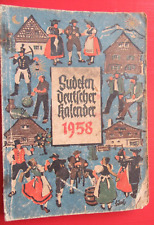 Sudetendeutscher kalender 1958 gebraucht kaufen  Linden