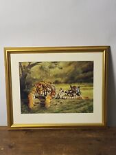 Framed tiger print for sale  UK