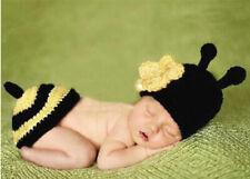 Used, Newborn Baby Girls Boys Crochet Knit Costume Photo Photography Prop Outfits Bee for sale  Shipping to South Africa