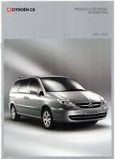 Citroen specifications 2008 for sale  UK