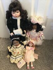 Vintage porcelain dolls for sale  THETFORD