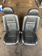 Pair black leather for sale  BRADFORD