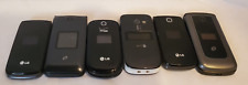 Zestaw 6 vintage telefonów komórkowych z klapką LG Alcatel Doro IZTE przetestowanych na sprzedaż  Wysyłka do Poland