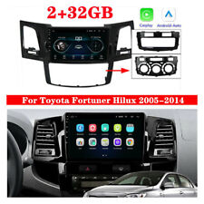 Para 2005-14 Toyota Fortuner Hilux CarPlay 2+32GB rádio estéreo GPS navegação Wi-Fi FM 9", usado comprar usado  Enviando para Brazil