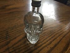 Dan Aykroyds Crystal Head Vodka Glass Skull mini garrafa vazia com tampa 50 ml, usado comprar usado  Enviando para Brazil