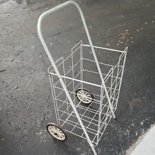 wheeled white shopping cart for sale  Romeo
