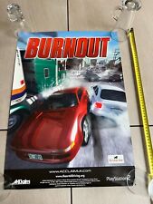 Poster burnout playstation d'occasion  Boulogne-Billancourt