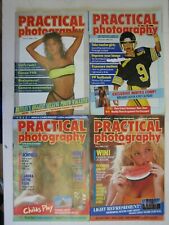 4 Vintage issues of Practical Photography Magazine 1980s retro fun camera photo segunda mano  Embacar hacia Argentina