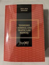 Manual de leyes penales y de tráfico de Tennessee 2023-2024 segunda mano  Embacar hacia Argentina