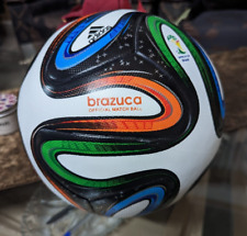 Balón oficial de partido ADIDAS Brazuca de la Copa Mundial de la FIFA Brasil 2014 talla 5 segunda mano  Embacar hacia Argentina