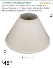 Fenchel lampshade top for sale  Greene