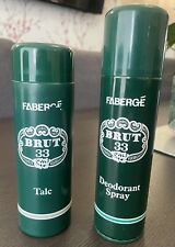 Faberge brut talc for sale  WALLASEY