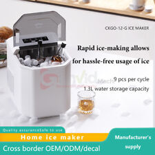 Máquina para hacer cubitos de hielo doméstica para pub tienda de té bloque máquina de hielo segunda mano  Embacar hacia Mexico
