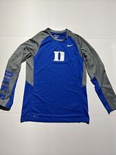 Nike Elite Duke Blue Devils Dri-Fit Manga Longa Camisa de tiro MASCULINA, MÉDIA comprar usado  Enviando para Brazil