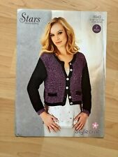 Stylecraft knitted cardigan for sale  POOLE